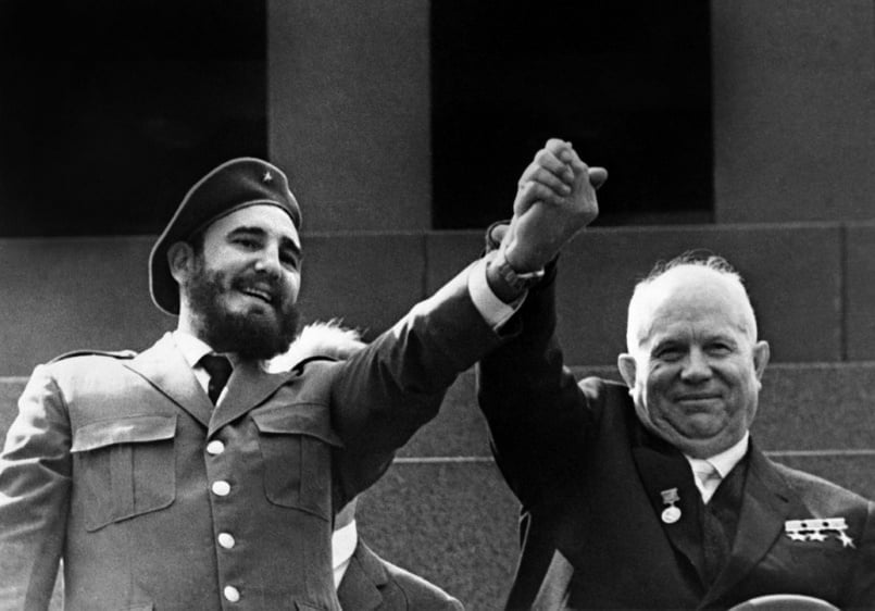 fidel-castro-holding-the-hand-of-soviet-leader-nikita-khrushchev