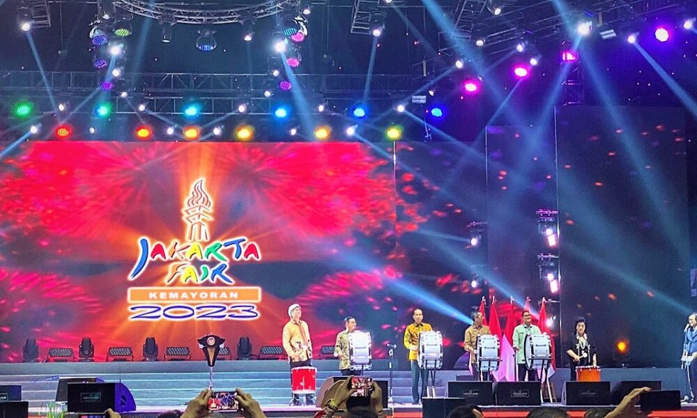 Konser Musik Pekan Pertama Di Jakarta Fair Suasana Mewarnai Hiburan