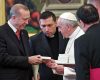Ditengah Bentrokan Erdogan dan Paus Francis Bahas Yerusalem di Vatikan