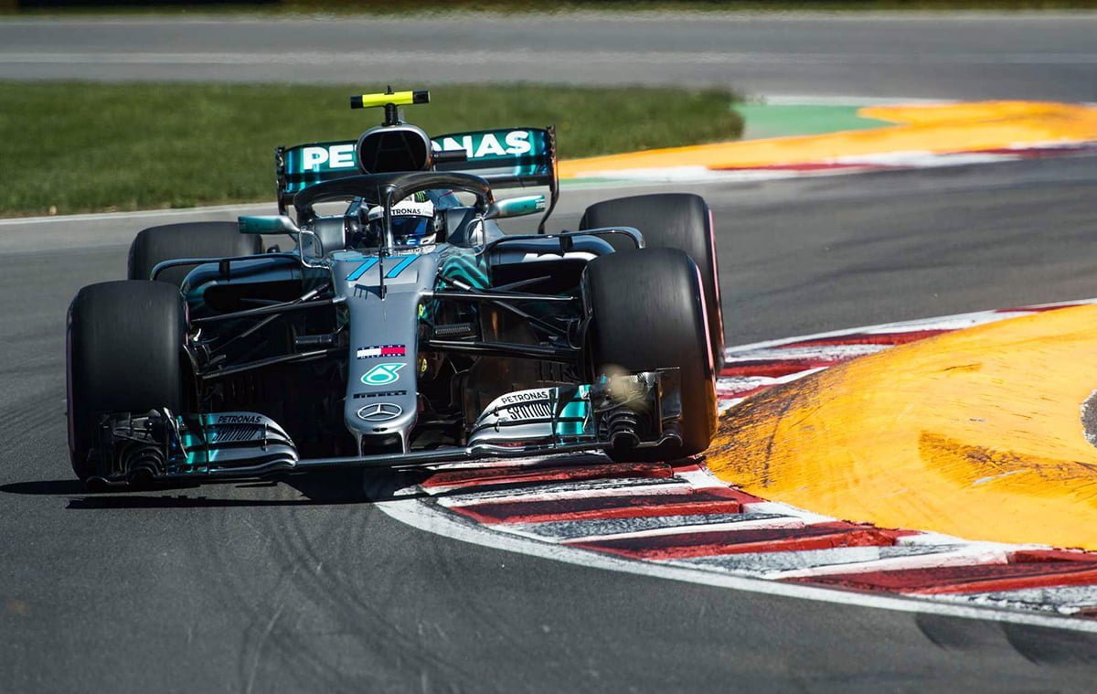 Valtteri Bottas (FIN) Mercedes AMG F1 W09 pada balap mobil Formula One (F1) world championship, di Grand Prix Kanada. Price/XPB Images