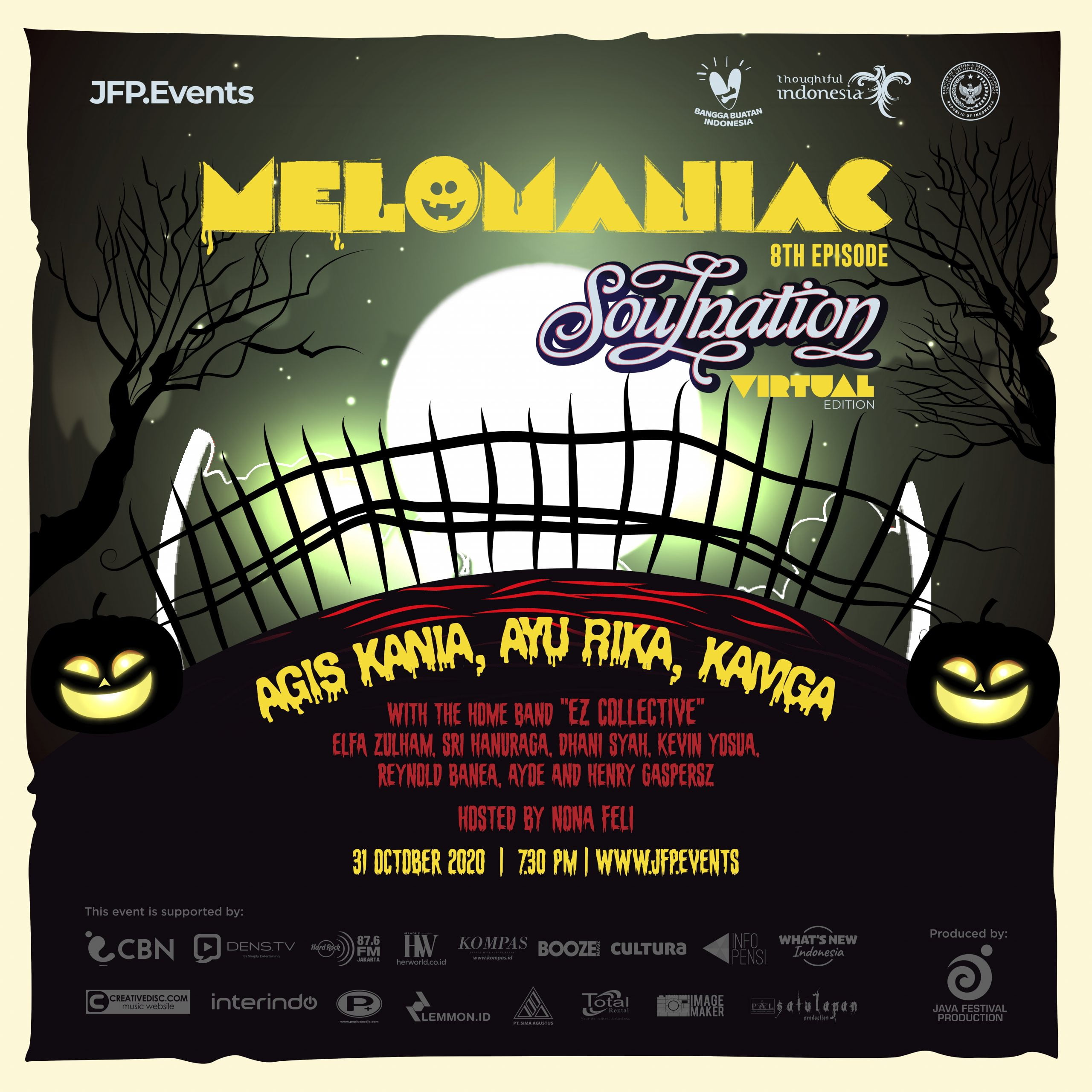 Malam Halloween Bersama Melomaniac