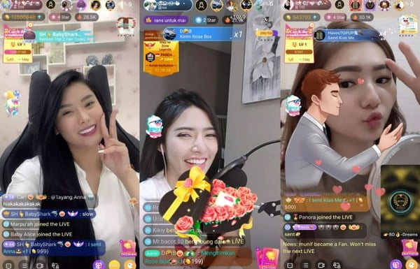 livestreaming di Bigo Live