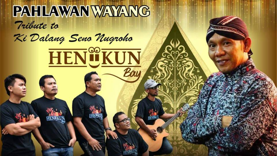 Poster lagu Pahlawan Wayang dari Heniikun Bay yang didedikasikan untuk dalang kondang almarhum Ki Seno Nugroho. (Dok. Istimewa)