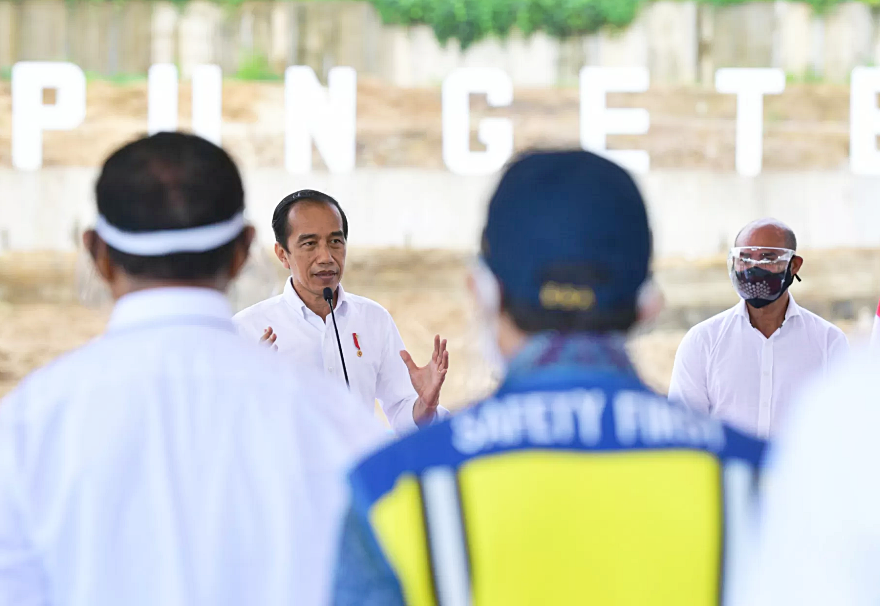 Photo Credit: Presiden Joko Widodo (Jokowi) saat kunjungan kerja ke provinsi Nusa Tenggara Timur (NTT) Selasa, 23 Februari 2021. FILE/BPMI/Muchlis Jr.
