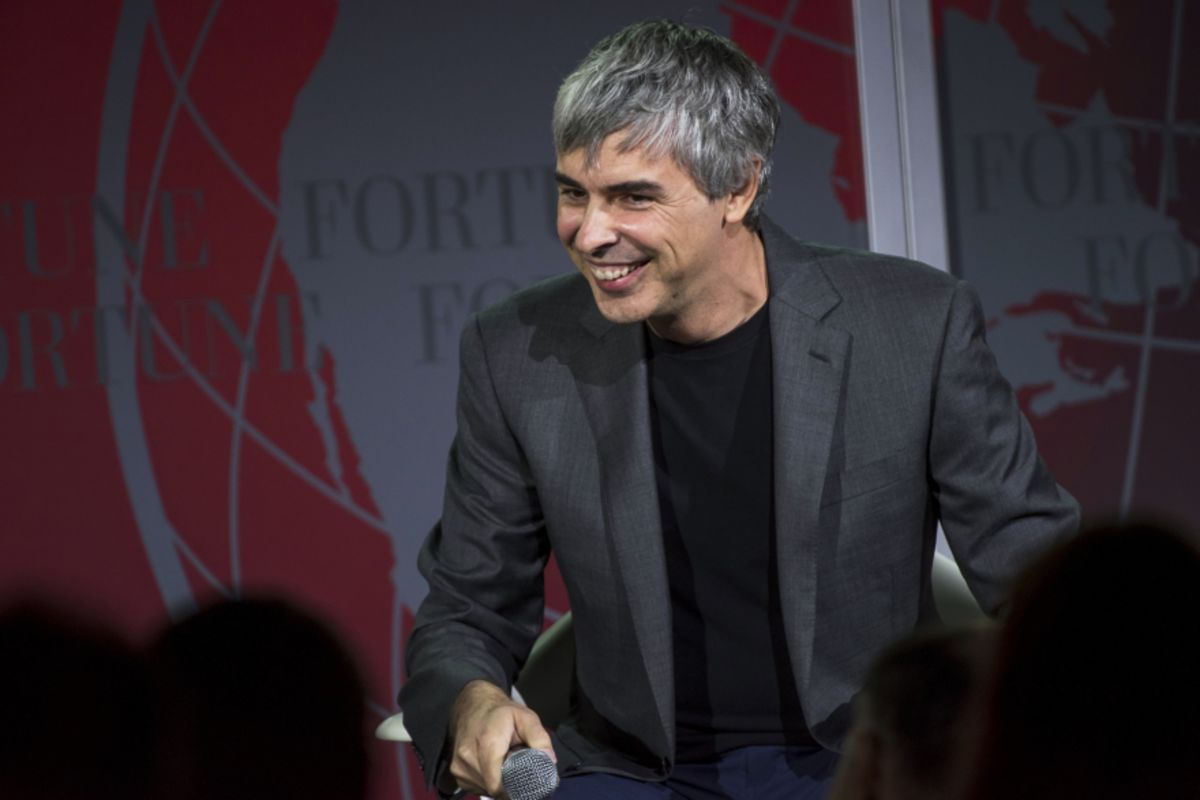 Photo Credit: Larry Page. Bloomberg/David Paul Morris