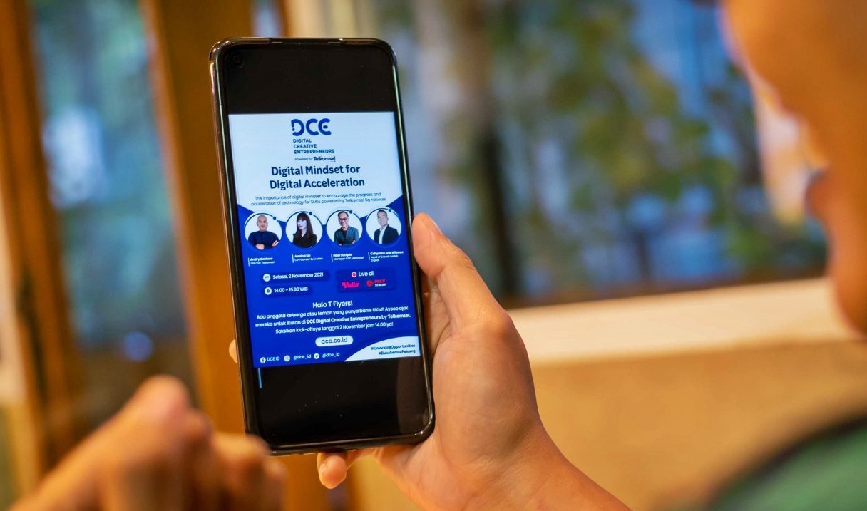Photo Credit: Digital Creative Entrepreneurs 2021. FILE/Telkomsel