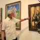 Gubernur Jawa Tengah (Jateng) Ganjar Pranowo mengunjungi pameran lukisan Pesona Budaya Nusantara di Gedung Taman Budaya Jawa Tengah di Solo, Jumat 3 Juni 2022. (Foto: Dok. Pemprov Jateng)