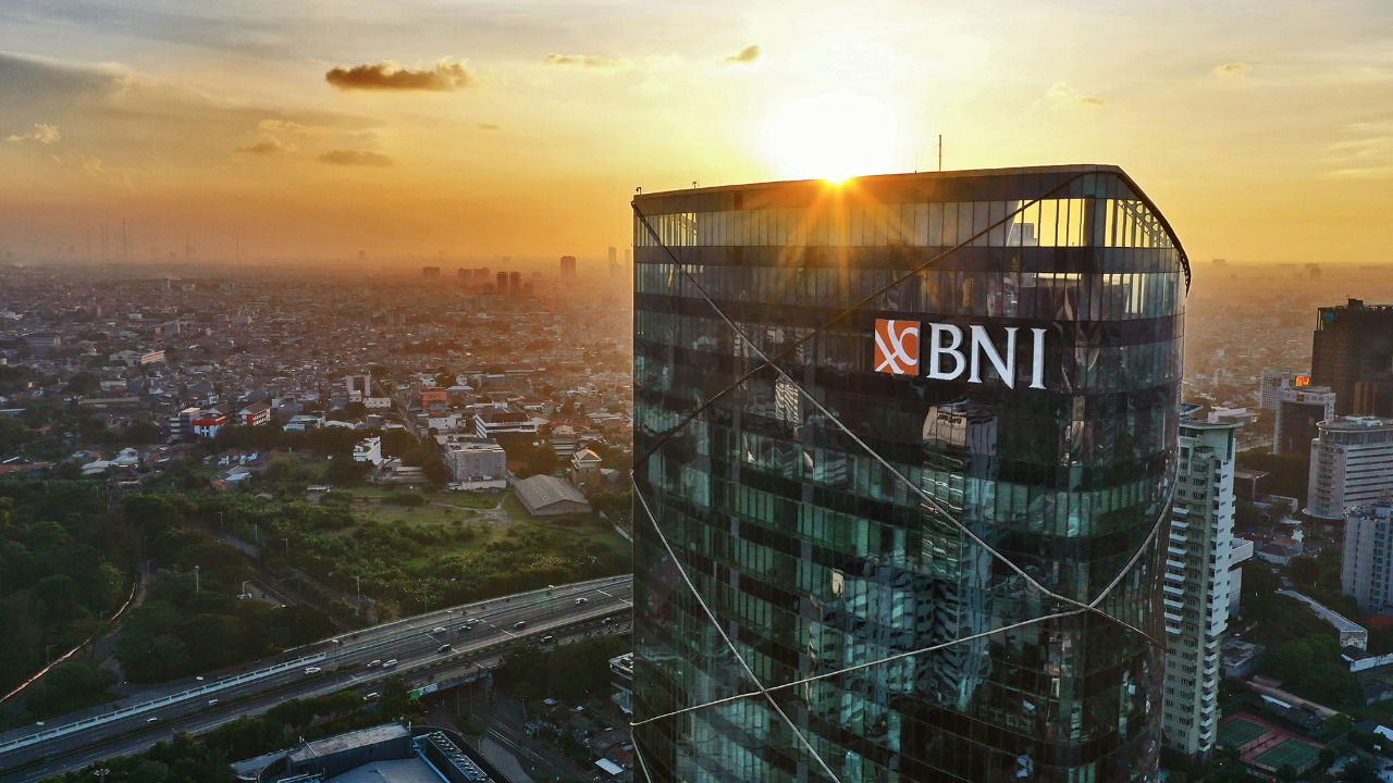 PT Bank Negara Indonesia atau BNI (Persero) Tbk . FILE/BNI