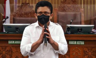 Terdakwa kasus dugaan pembunuhan berencana terhadap Brigadir J, Ferdy Sambo saat menjalani sidang di Pengadilan Negeri Jakarta Selatan. | Herman Zakharia
