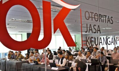 Sejumlah peserta sosialisasi layanan sistem elektronik pencatatan inovasi keuangan digital OJK 'Innovation Center for Digital. ANTARA/Aditya Pradana Putra