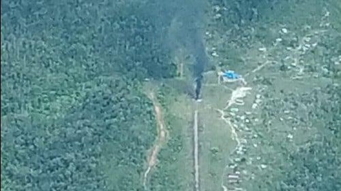 Pesawat Susi Air Dibakar KKB di Nduga, Papua Tengah | Foto: Dok. Istimewa