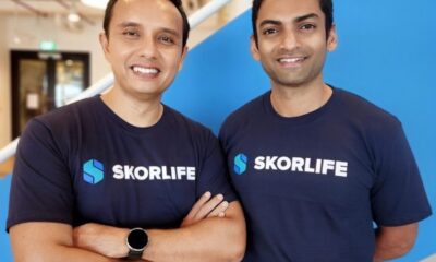 Pendiri dan CEO SkorLife Ongki Kurniawan dan Pendiri dan COO SkorLife Karan Khetan