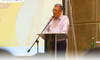 Foto : Anggota Komisioner BNSP, NS Aji Martono, membuka acara Sosialisasi Sistem Informasi di Hotel Harris, Bandung 19 Desember 2023. (Doc.BNSP)