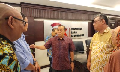 Audensi Pengurus PROPAMI dengan Kepala Eksekutif Pasar Modal OJK Inarno Djajadi di Gedung Sumitro Djoyohadikusumo - OJK, Jakarta (15/1/24). (Doc.PROPAMI)