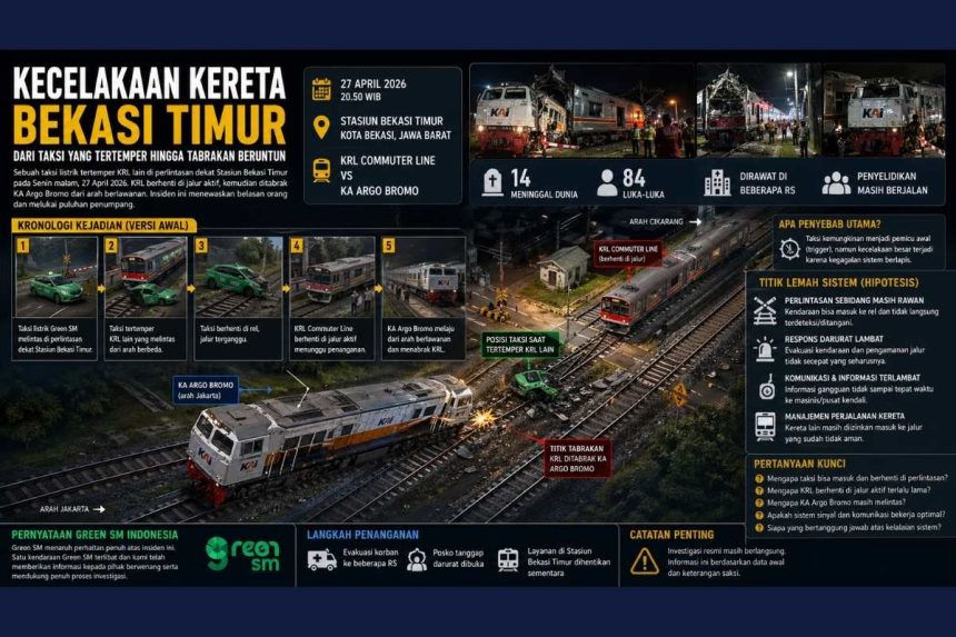 Kecelakaan Kereta Bekasi
