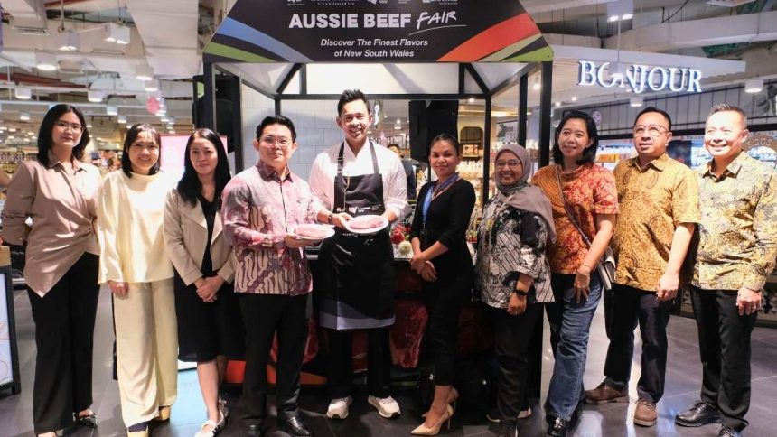 Meat & Livestock Australia (MLA), bersama pemerintah New South Wales (NSW) serta didukung Qantas Airways dan Ranch Market, menghadirkan Aussie Beef Fair: Discover the Finest Flavors of New South Wales, program promosi yang menampilkan produk unggulan NSW, termasuk daging sapi premium Australia, yang berlangsung mulai 16 April hingga 15 Mei 2026 di 18 gerai Ranch Market Jakarta dan secara resmi dibuka melalui acara kick-off di Ranch Market Lotte Shopping Avenue, Jakarta (16/04).