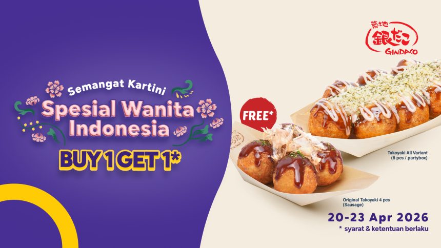 Gindaco - Promo Hari Kartini